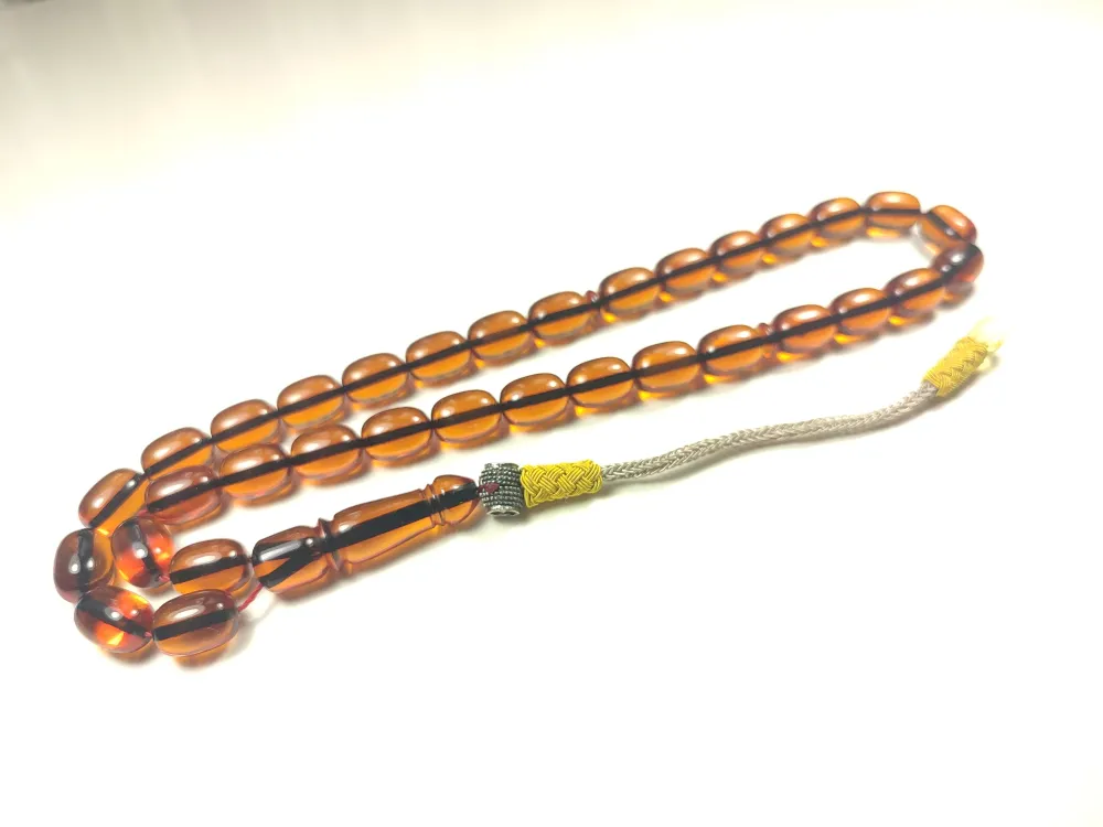 Şevket Alkan Usta Eseri̇ Trabzon Kazazi̇ye Püskül Sıkma Kehri̇bar küçük resim 2