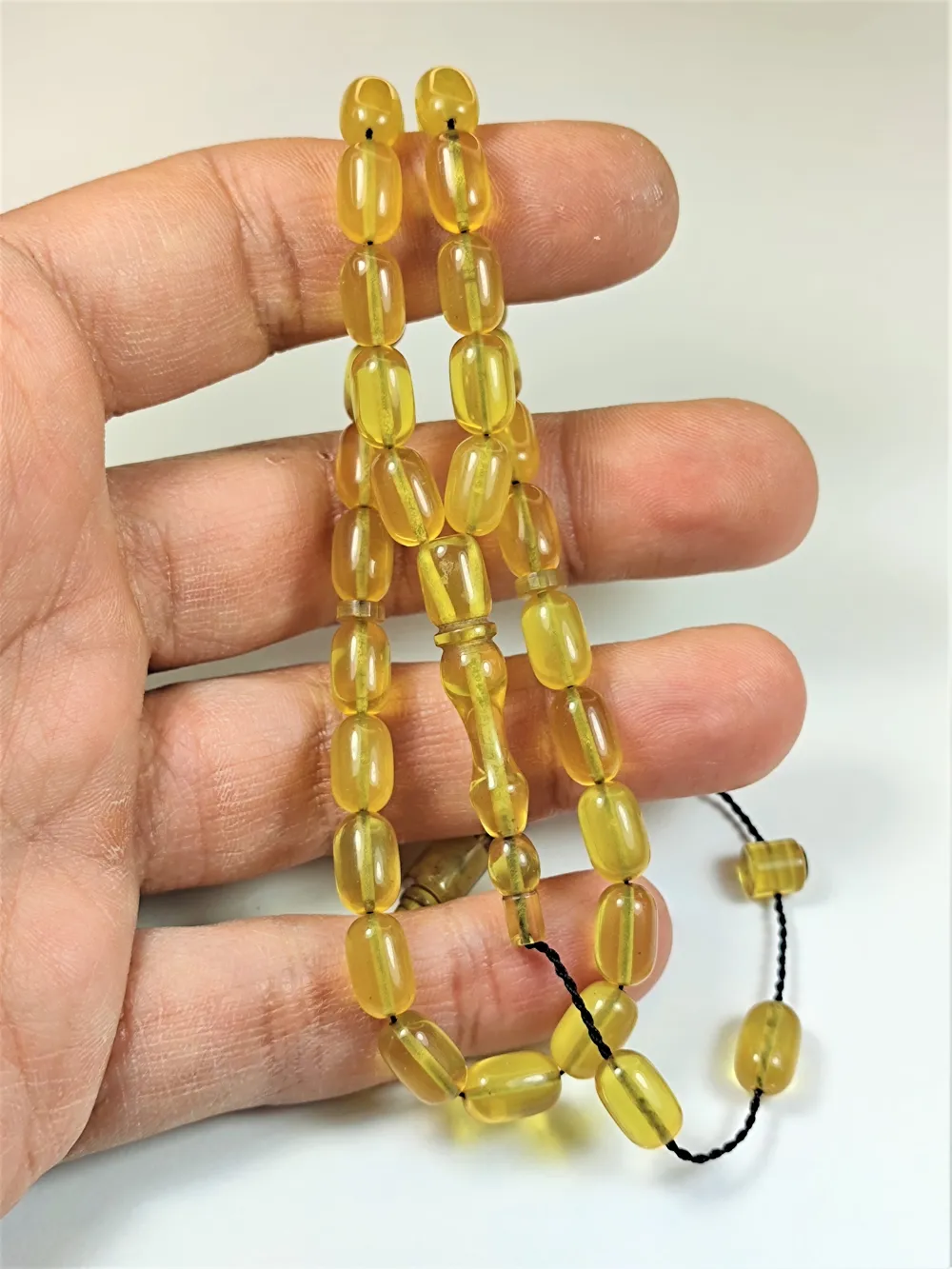 Mehmet Sancaktar Usta İşi̇ İmzalı Mühürlü Zar Kehri̇bar küçük resim 4