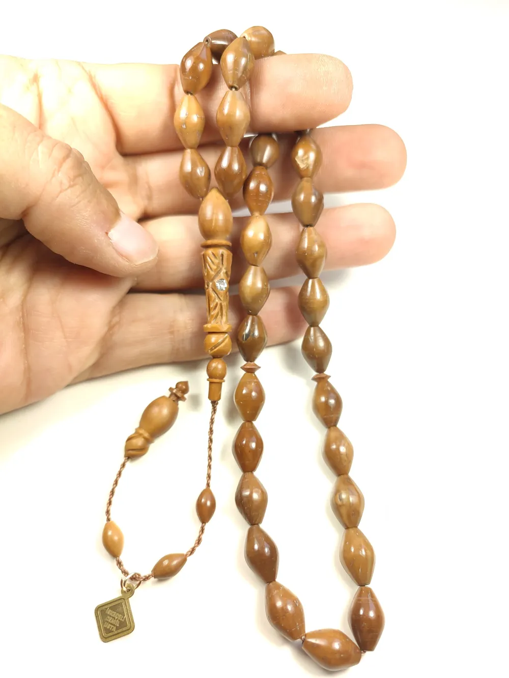 İskeçeli̇ Cemi̇l Usta İmzalı Swarovski̇ Taşlı Ham Kuka küçük resim 5