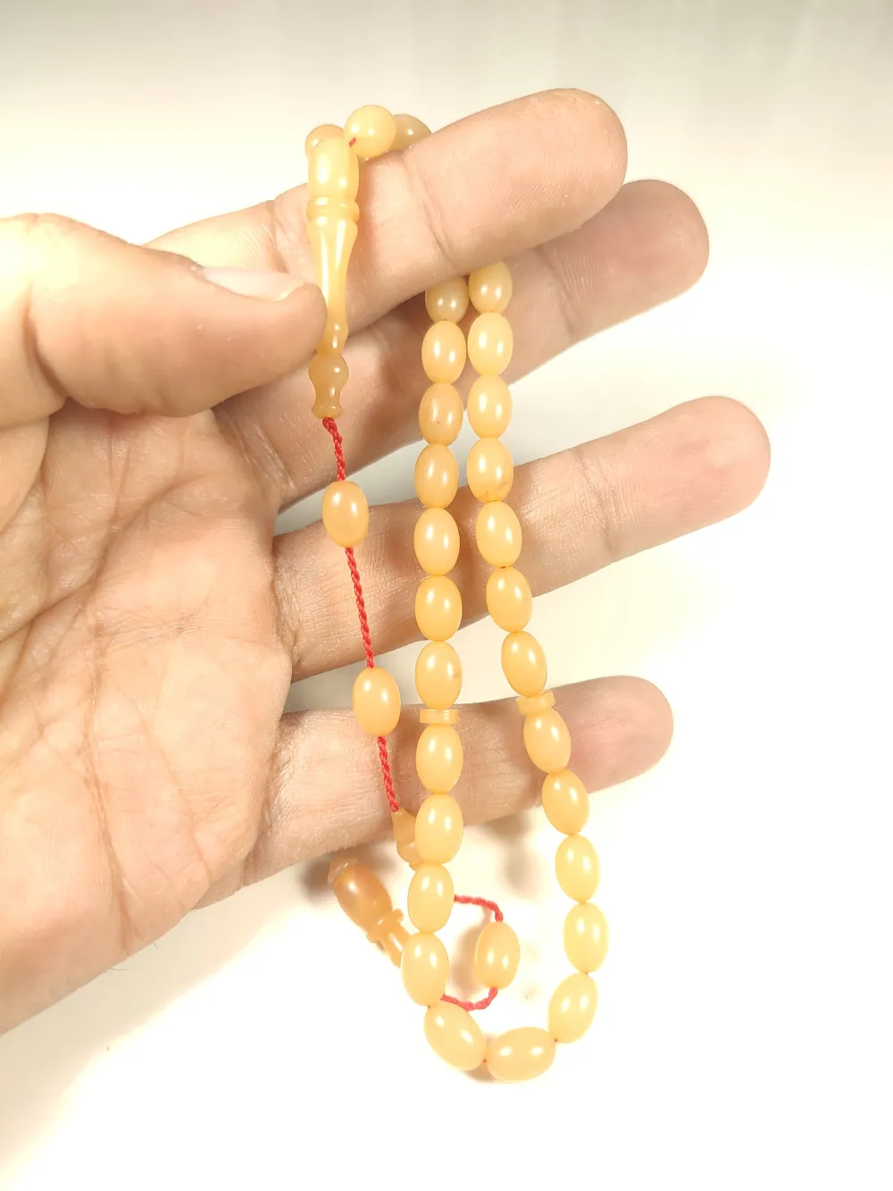 Abdullah Başkale Usta Eseri̇ Bi̇lek Boy Çi̇ft Zımpara Çi̇ft Ci̇la Sıkma Kehri̇bar küçük resim 5