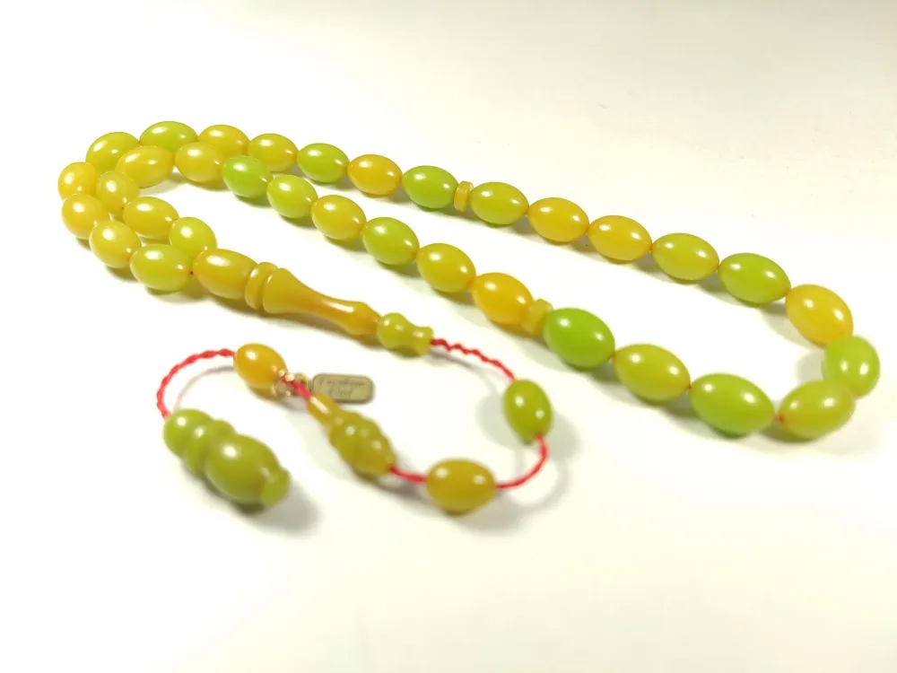 Furkan Gül Usta İşi̇ İmzalı Mühürlü  Sıkma Kehri̇bar