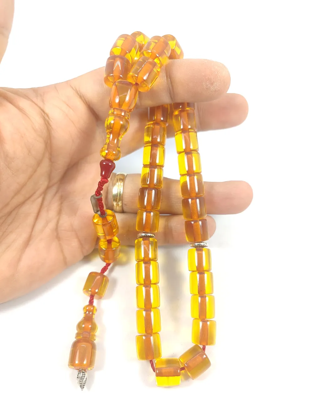 Zeyzun Usta Eseri̇ Di̇k Damar (İmza Çi̇vi̇ Ara Pulları Gümüş) Necef küçük resim 4