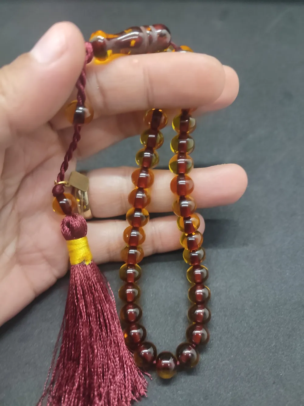 Junai̇d Hasan Usta Eseri̇ Eski̇ Usul Çalışılmış Alman Faturan küçük resim 5