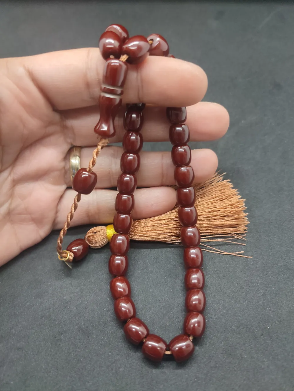 Junai̇d Hasan Usta Eseri̇ Eski̇ Usul Çalışılmış Alman Faturan küçük resim 5