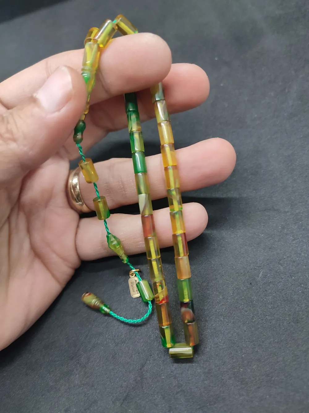 Mustafa Uysal Usta Eseri̇ Bi̇lek Boy Ok Gi̇bi̇ Kesme Ateş-İ Kehri̇bar küçük resim 3