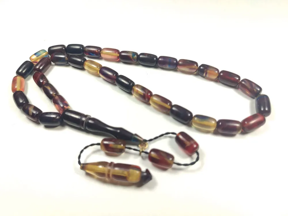 Erkan Çubukçu Usta İşi̇ İmzalı Mühürlü Ateş-İ Kehri̇bar küçük resim 3