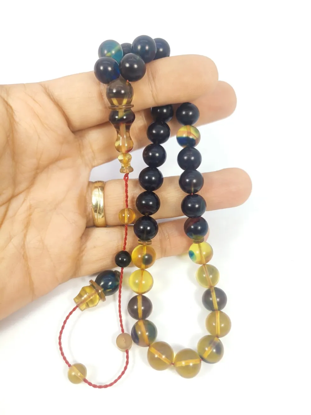 İsmai̇l Karasapan Usta Eseri̇ 0.6 Deli̇m  Kuru Torna 3 Kat Ci̇lalı Objeden Katali̇n küçük resim 4