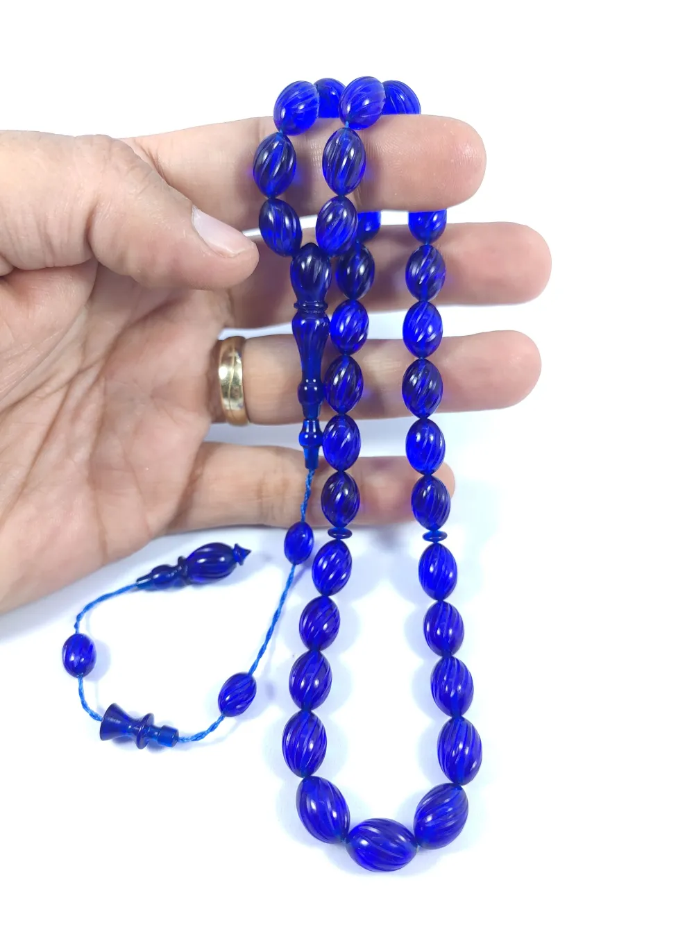 Efsane Usta Muhammed Erden Vıp Seri̇si̇ Kalem Oyma Alman Zar Kehri̇bar küçük resim 5