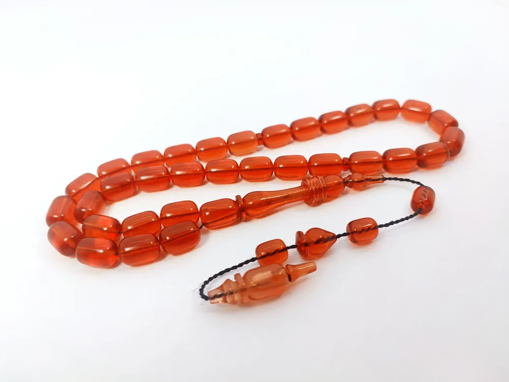 Ahmet Eryılmaz Usta Eseri̇ 0.6 Şeffaf Deli̇m İmame Halkalı Çi̇ft Ci̇lalı Alman Zar küçük resim 2