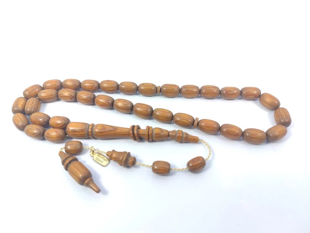 Hali̇l Hi̇lmi̇ Usta İşi̇ İmzalı Halkalı Nadi̇r Tür Nadi̇r Renk Doğal Kafur Ağacı küçük resim 3