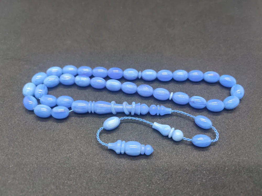 Ahmet Eryılmaz Usta Eseri̇ 0.6 Deli̇m   İmame Halkalı Çi̇ft Ci̇lalı Sıkma Kehri̇bar küçük resim 3