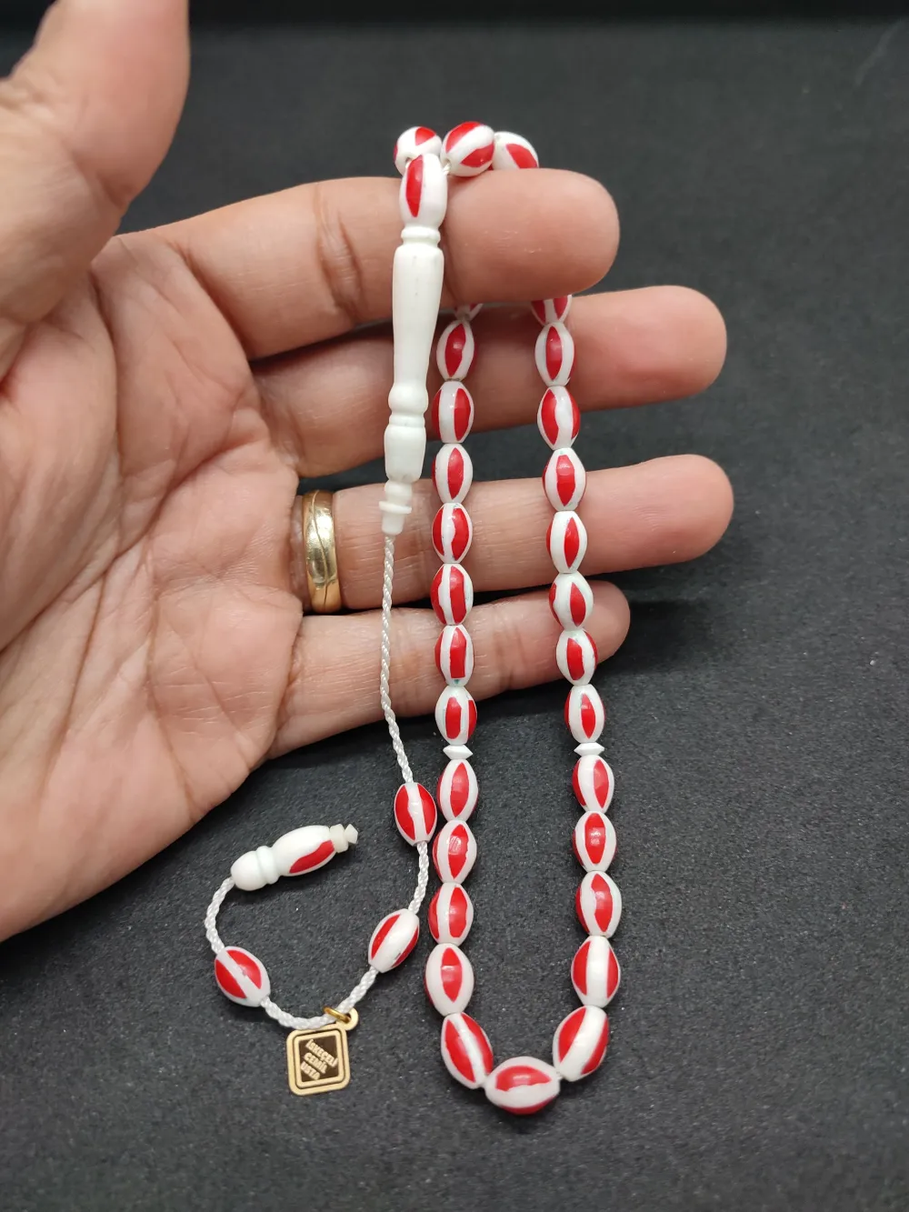 İskeçeli̇ Cemi̇l Usta Eseri̇ El Boy Mi̇neli̇ Karpuz Yarma Deve Kemi̇ği̇ küçük resim 5