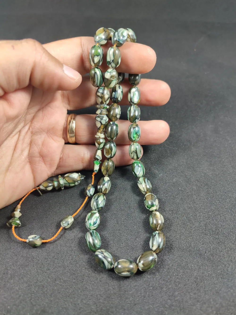 Başka Yerde Yok!!! Dalgıç Usta Eseri̇ Nadi̇r Renk  Fransız Galali̇t küçük resim 5