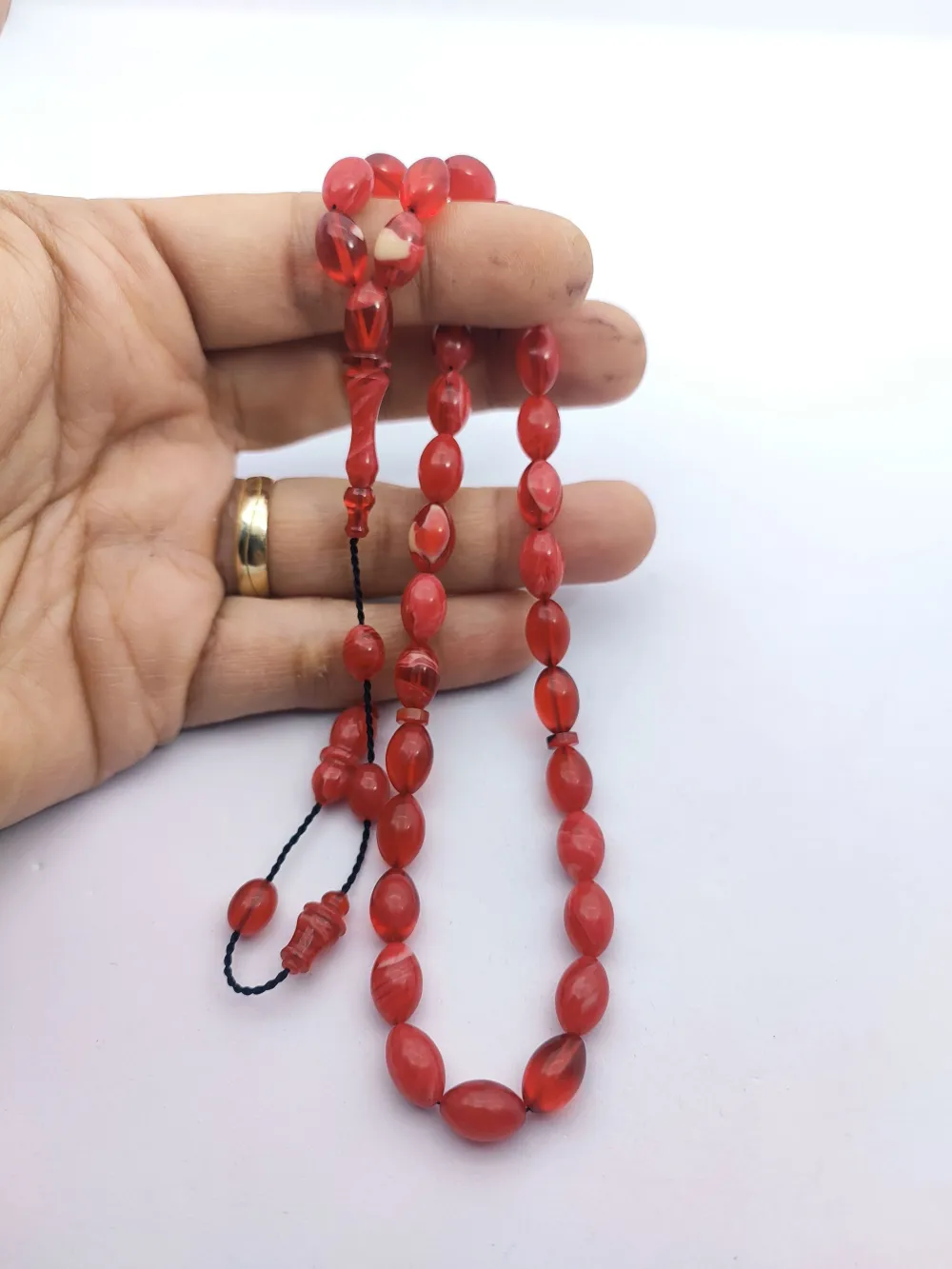 Ahmet Eryılmaz Usta Eseri̇ 0.6 Deli̇m Çi̇ft Ci̇lalı Alman Sıkma Kehri̇bar küçük resim 4