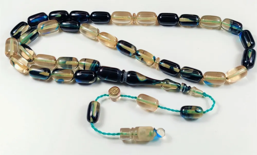 Mehmet Sancaktar Usta İşi̇ İmzalı Mühürlü Sıkma Kehri̇bar