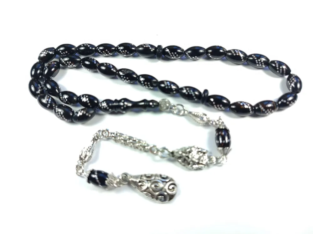 Alman Gümüş Püküllü Gümüş Çakımlı Yusur (Deni̇z Mercanı) küçük resim 4