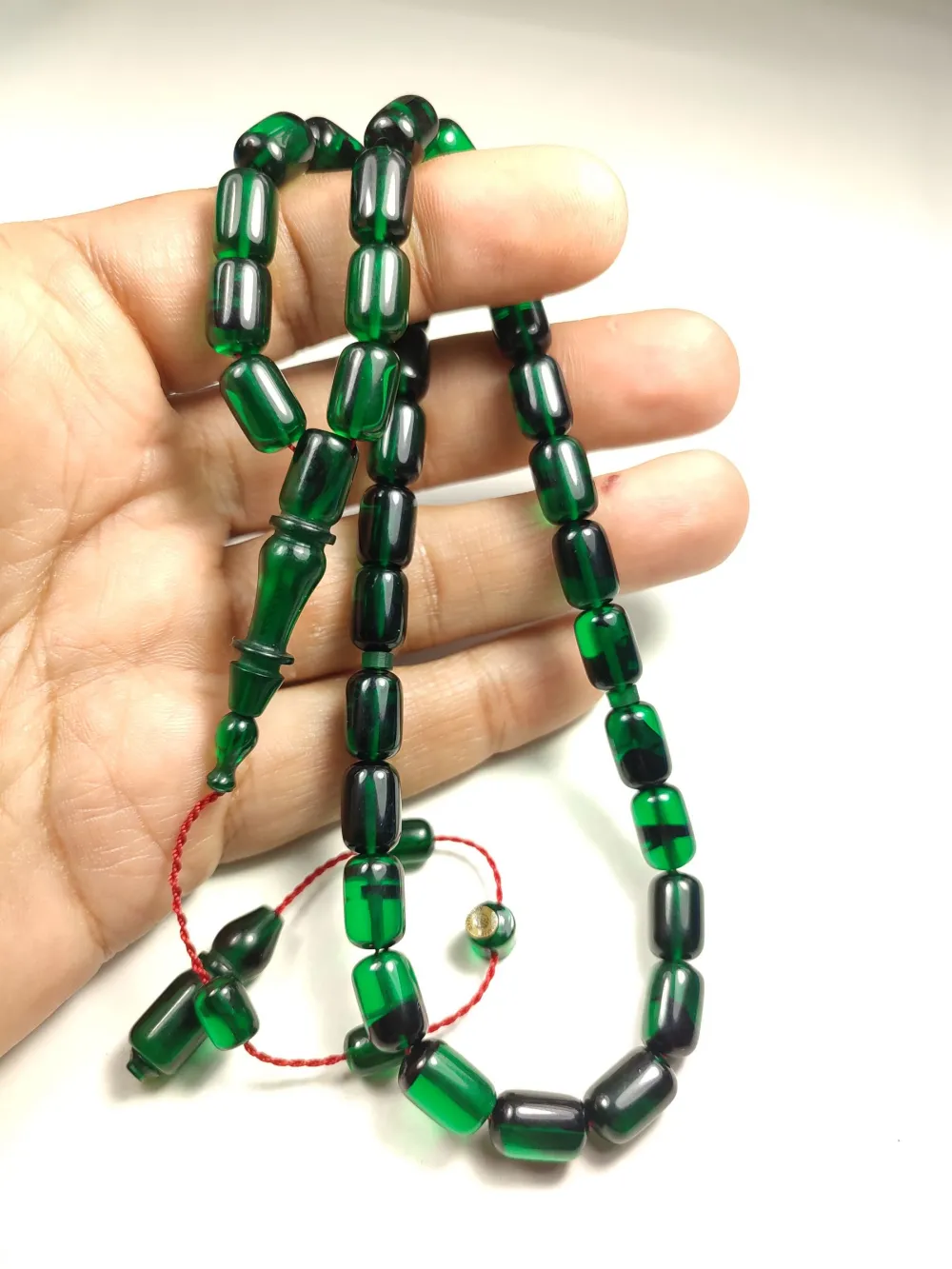 Mahmut Akdamar Usta Eseri̇ İmzalı Sıkma Kehri̇bar küçük resim 4