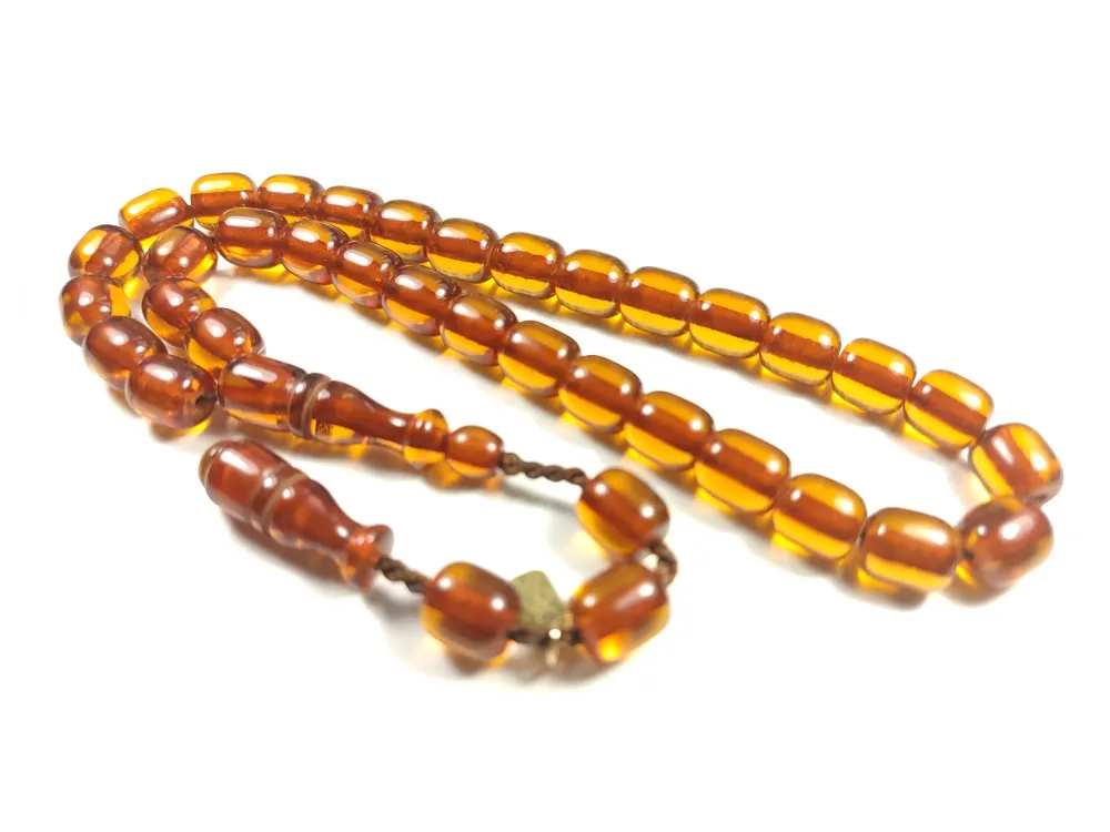 Muhammed Dabbas Usta İşi̇ İmzalı Ateş-İ Kehri̇bar küçük resim 3