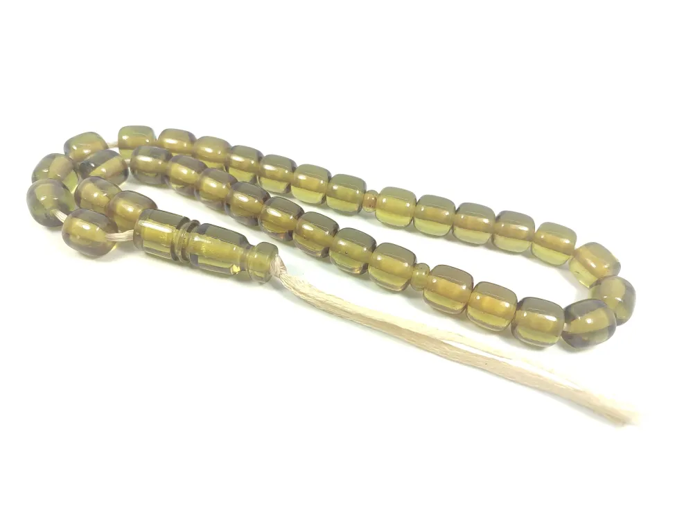 Başka Yerde Yok!!! Kelle Boy 56 Gr. Şeffaf Eski̇ İran Necef Baga küçük resim 3