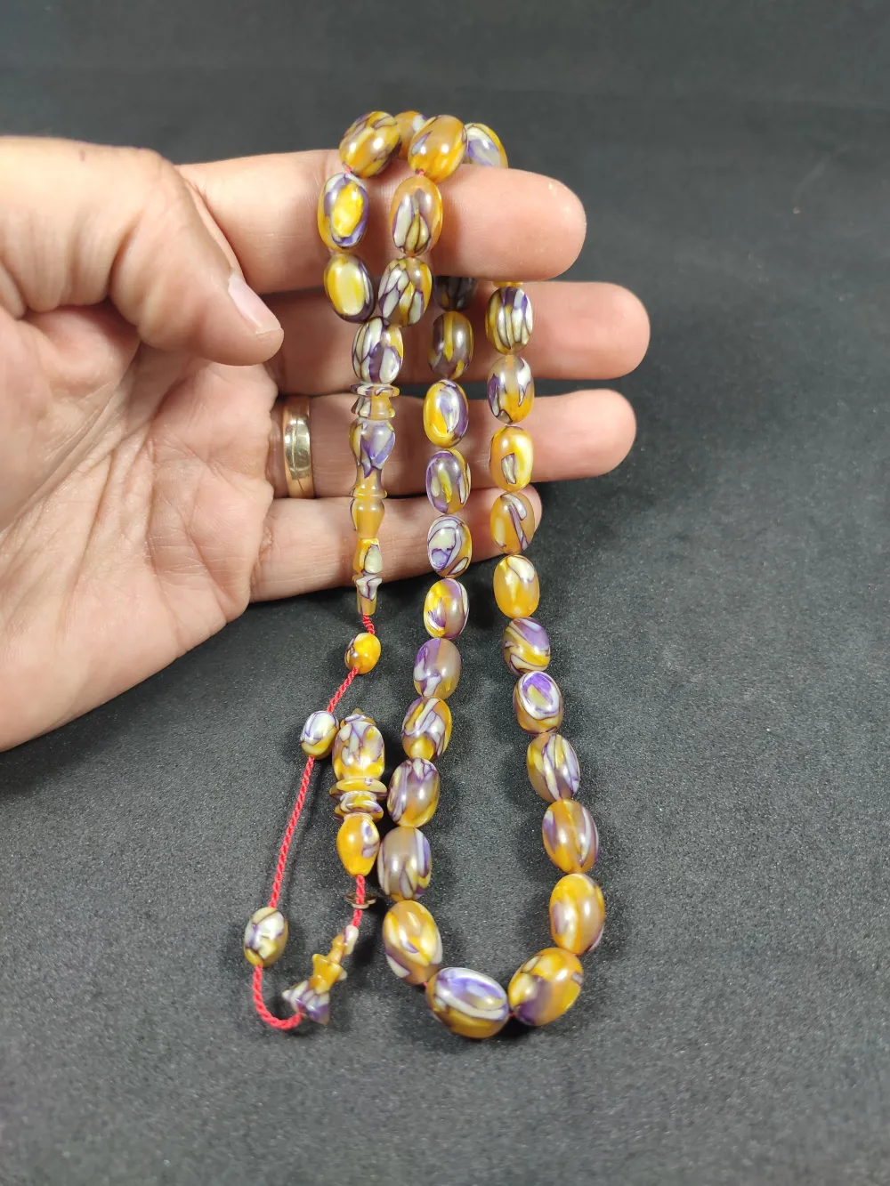 Başka Yerde Yok!!! Dalgıç Usta Eseri̇ Nadi̇r Renk  Fransız Galali̇t küçük resim 5