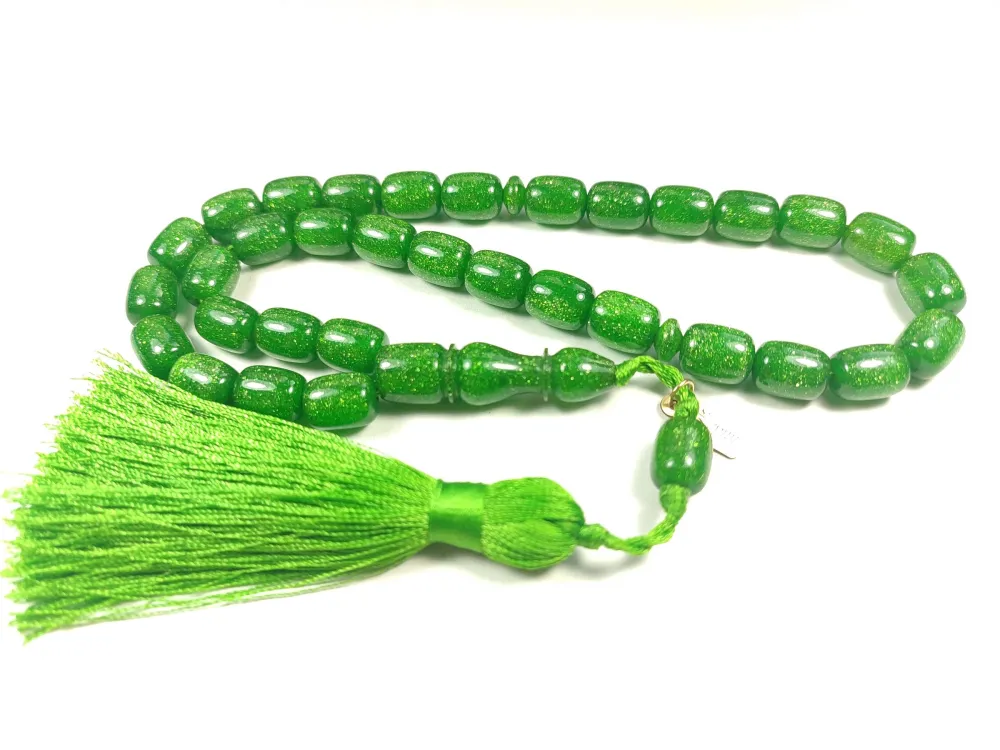 Ebu Zeyn Usta İşi̇ İmzalı Osmanlı Torunu Sıkma Kehri̇bar küçük resim 2