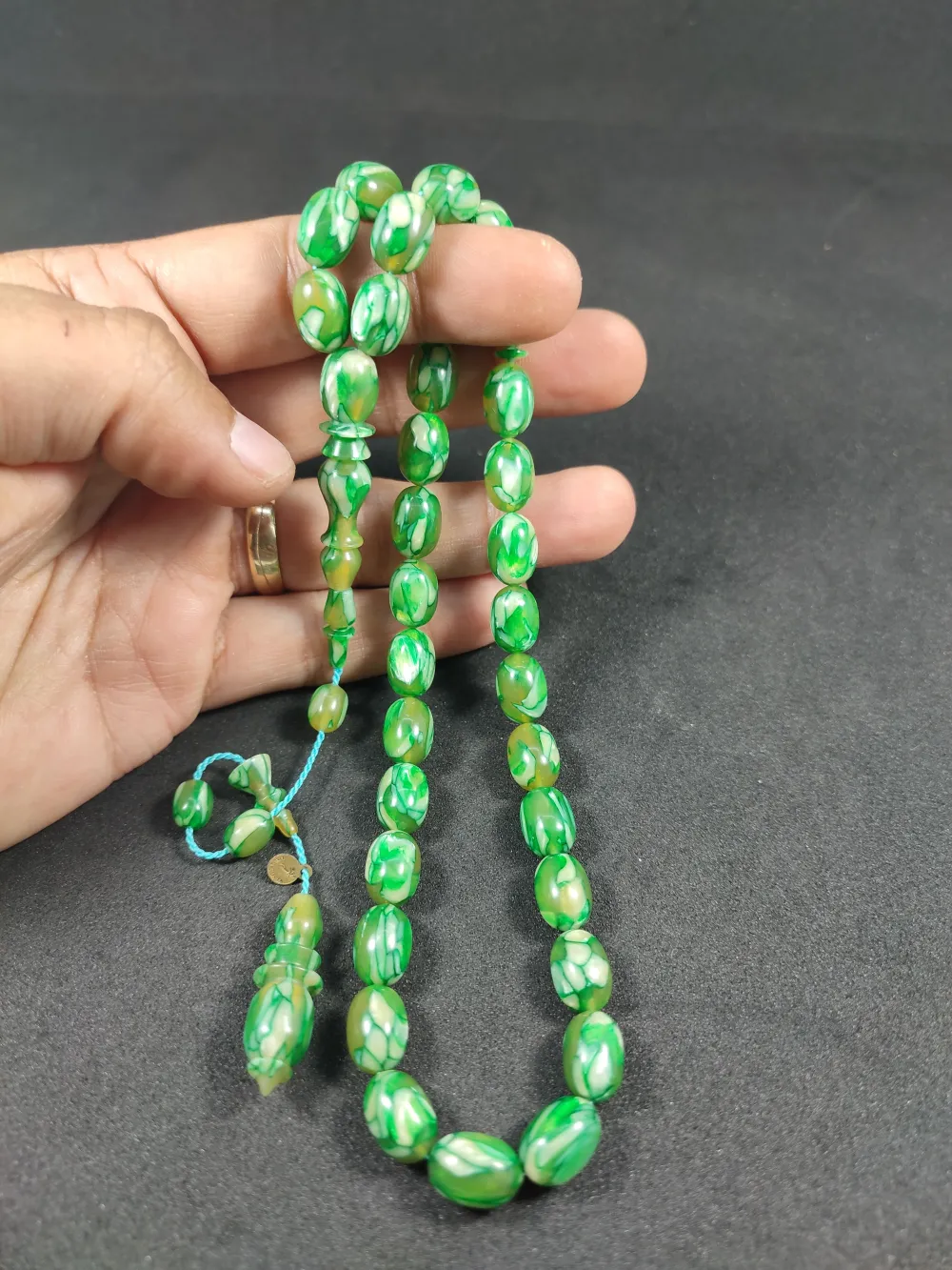 Başka Yerde Yok!!! Dalgıç Usta Eseri̇ Nadi̇r Renk  Fransız Galali̇t küçük resim 5