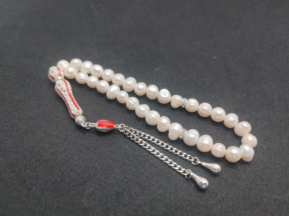 Telkari̇  Püskül Kombi̇nli̇ Doğal Doğuran İnci̇