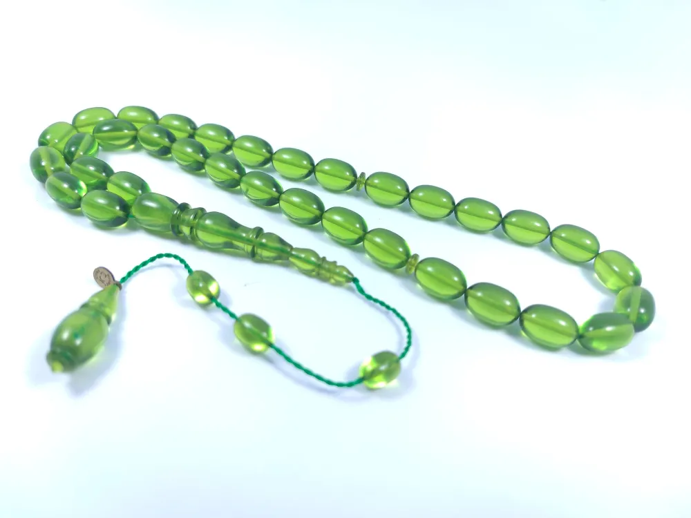 Mehmet Arıcı Usta Eseri̇ 0.6 Mm Deli̇m Çi̇ft Zımpara Çi̇ft Ci̇lalı Ateş-İ Kehri̇bar küçük resim 2