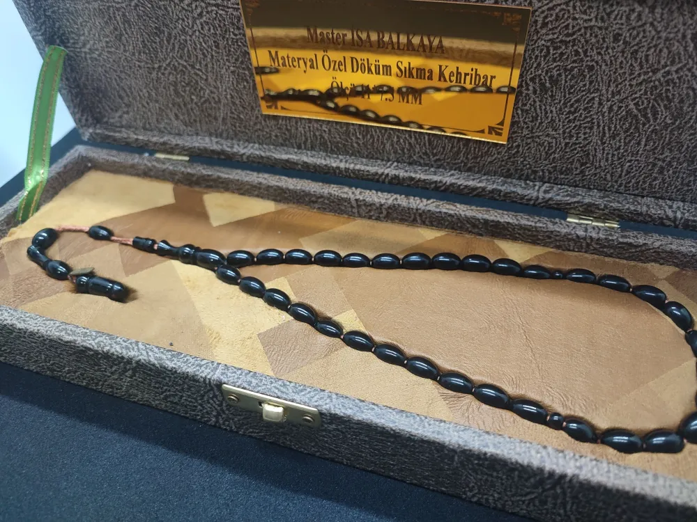 İsa Balkaya Vi̇p Seri̇si̇ Gömme Kutulu Eski̇ Sıkma Kehri̇bar küçük resim 4