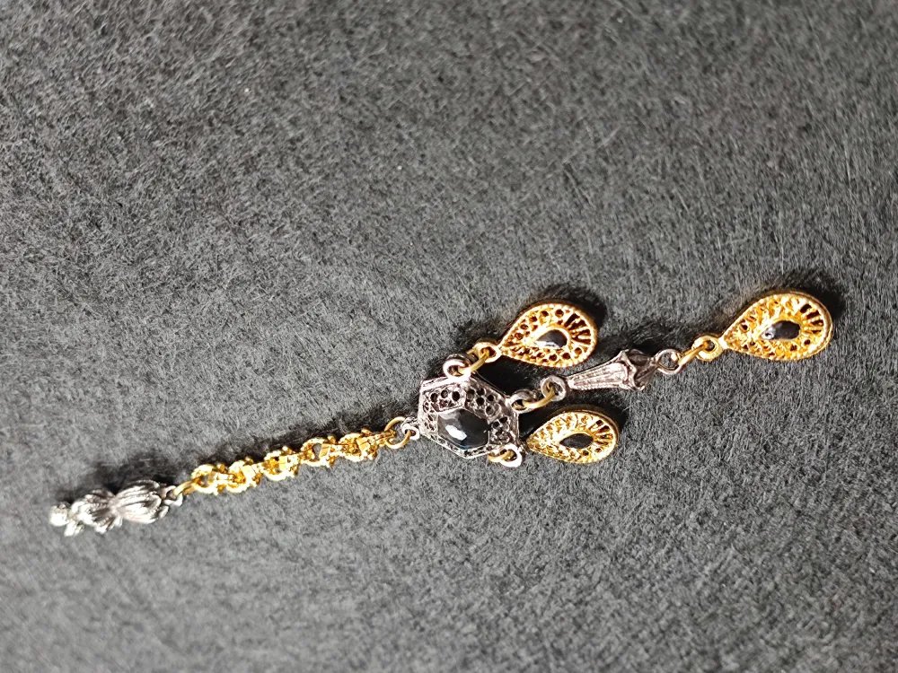 Usta İşçi̇li̇kli̇ Gümüş Kaplama Tesbi̇h Püskülü küçük resim 2