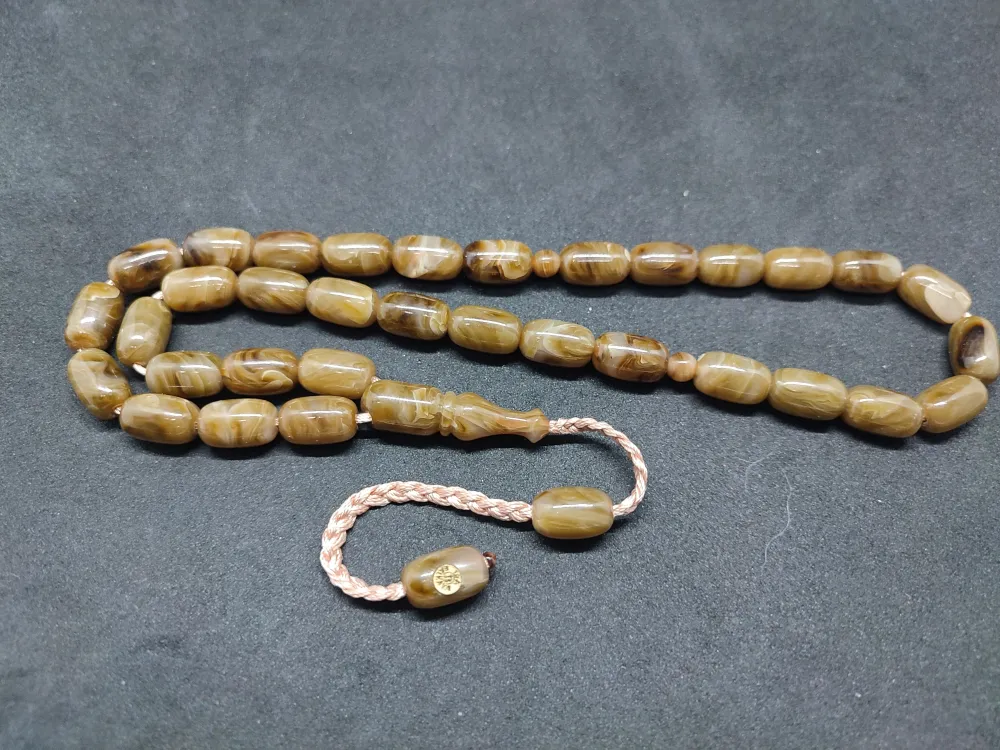 İsa Balkaya Usta Eseri̇  Eski̇ Usul Kat Kat İpe Di̇zi̇li̇ Eski̇ Objeden Katali̇n küçük resim 3