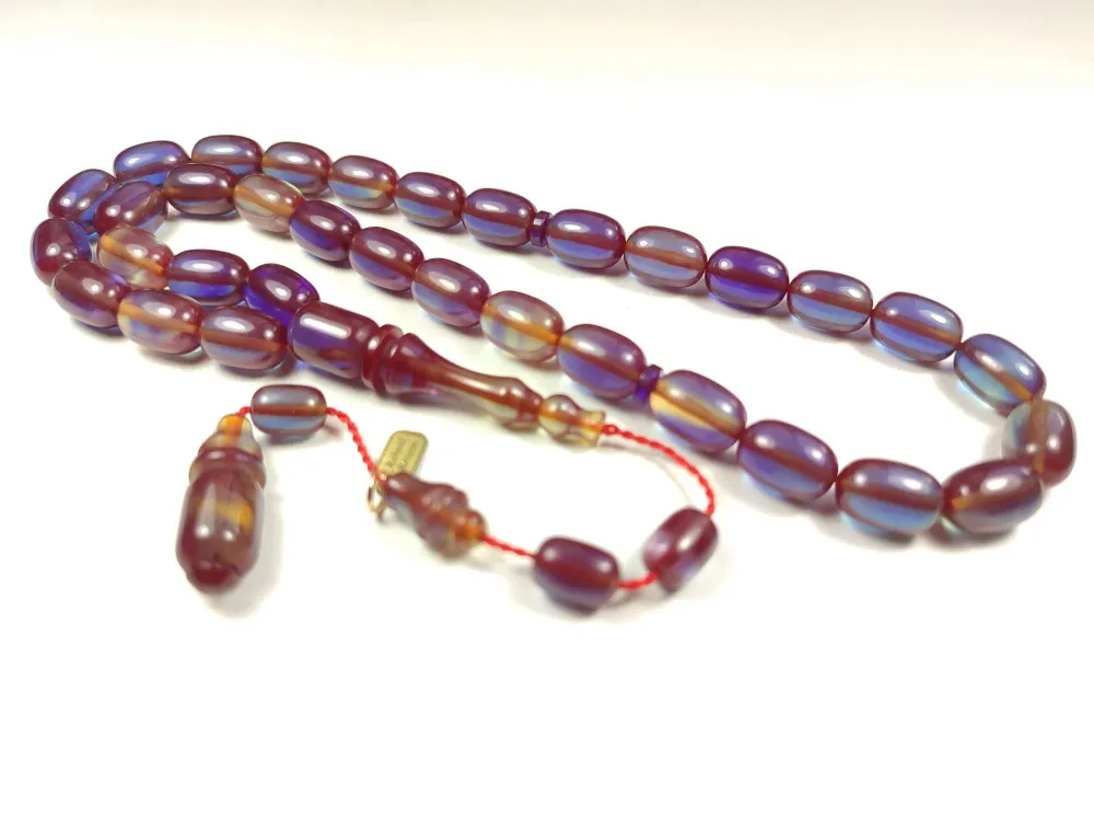 Mehmet Mercan Usta Eseri̇ İmzalı Aykırı Renk Ateş Kehri̇bar küçük resim 2