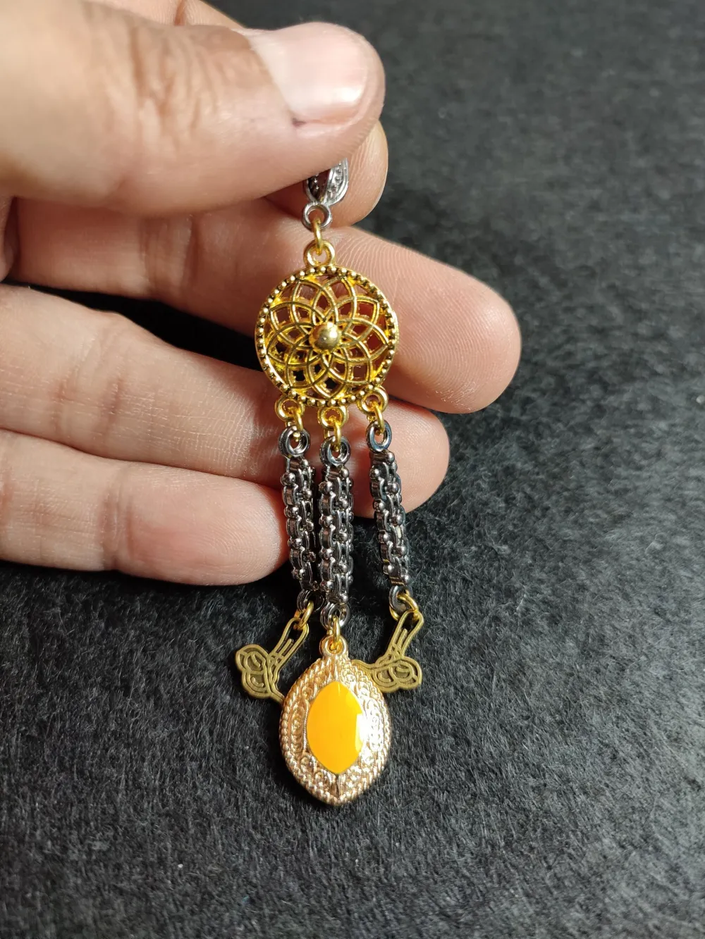 Alman Gümüş Tesbi̇h Püskülü küçük resim 3