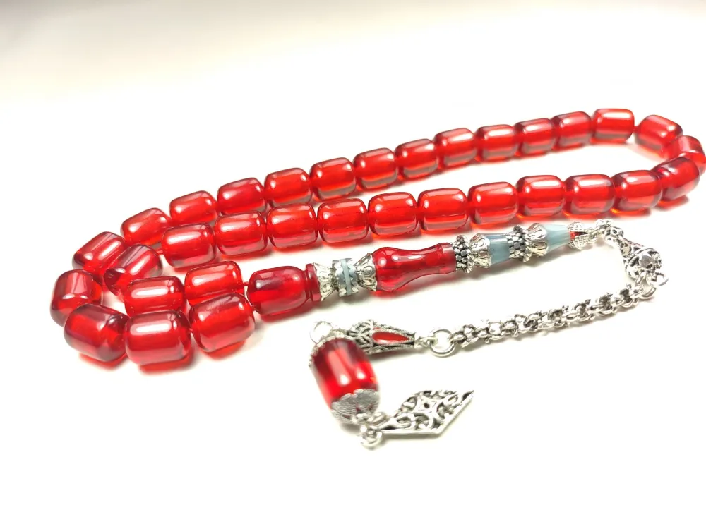 925 Ayar Gümüş Nakkaş Aykırı Renk Ateş Kehri̇bar