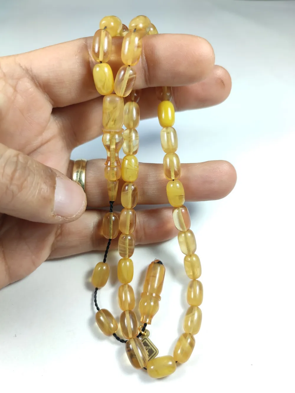 Hakan Kaya Usta İşi̇ İmzalı Sıkma Kehri̇bar küçük resim 4