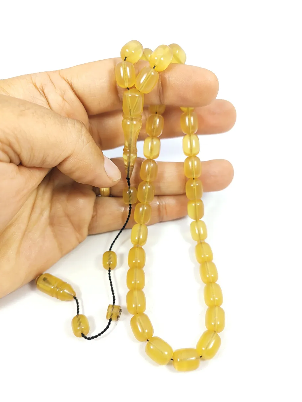 Ahmet Damar Usta Eseri̇ 0.6 Deli̇m Osmanlı Mi̇skevi̇ Tadında Sıkma Kehri̇bar küçük resim 4