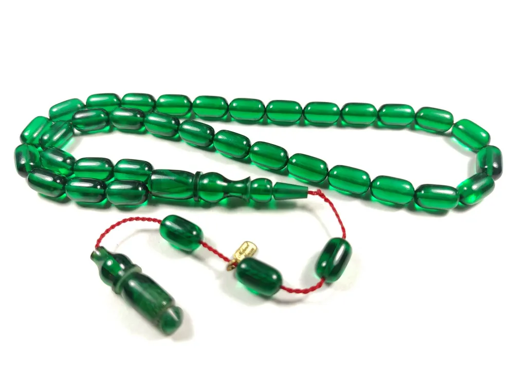 Mehmet Mercan Usta İşi̇ İmzalı Mühürlü Alman Zar  Kehri̇bar küçük resim 2