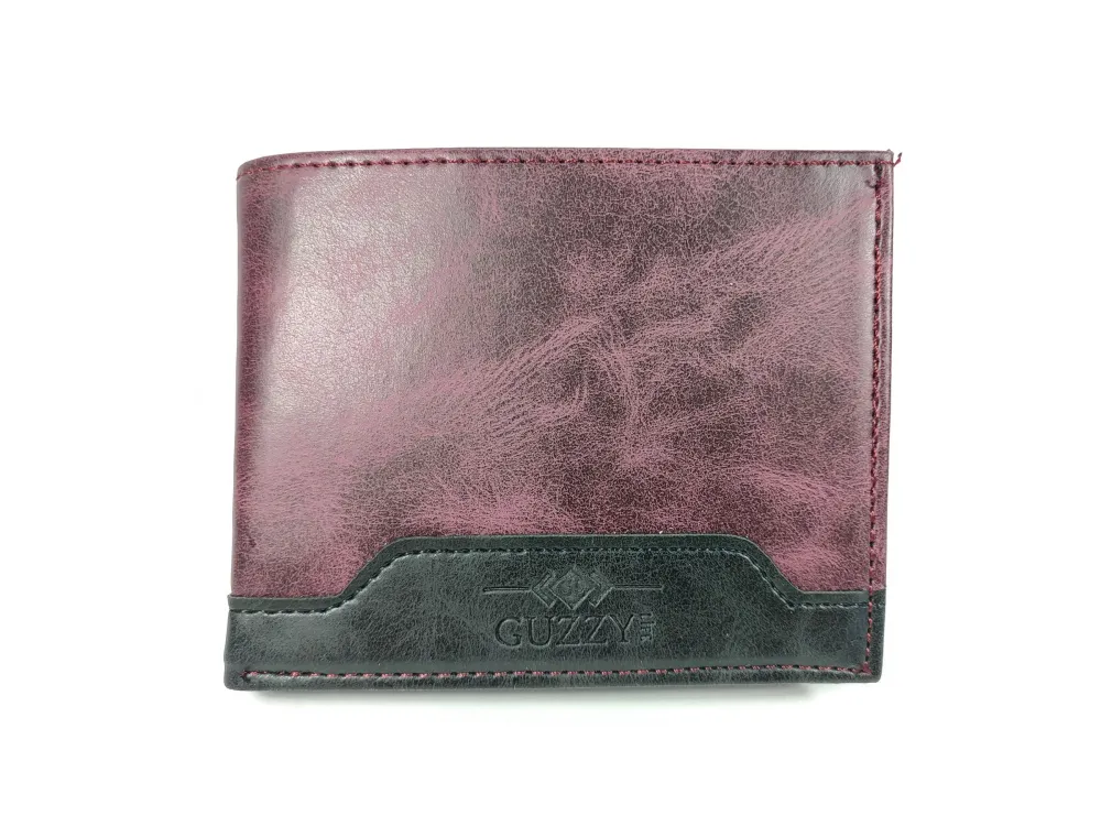 Hedi̇ye Kutulu Şık Deri̇ Cüzdan Kartlık Ve Kağıt Para Bölmeli̇