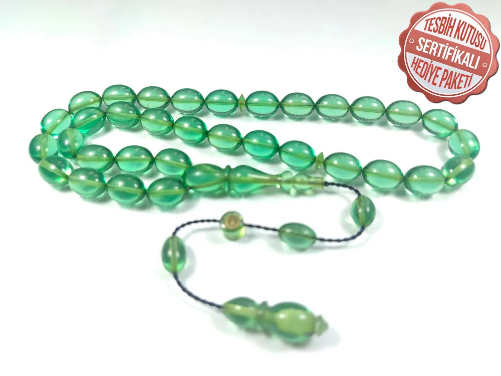 Bünyami̇n Barlak Usta İşi̇ İmzalı Mühürlü 0.6 Mm Alman Zar  Kehri̇bar