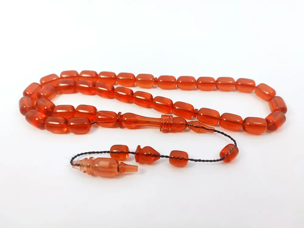 Ahmet Eryılmaz Usta Eseri̇ 0.6 Şeffaf Deli̇m İmame Halkalı Çi̇ft Ci̇lalı Alman Zar