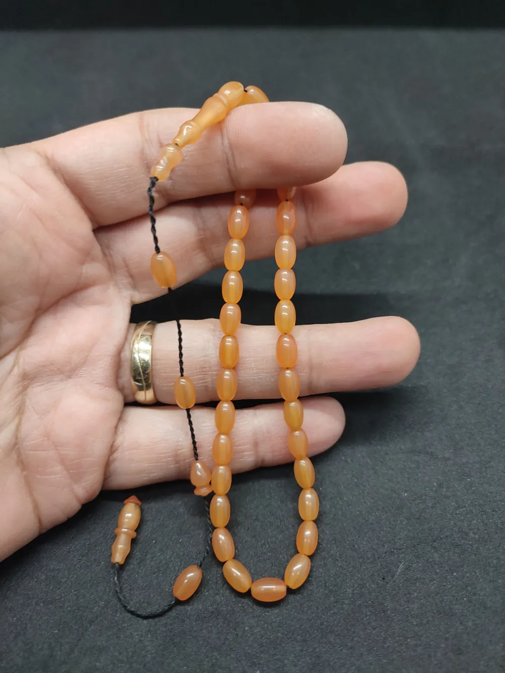 Darabacı Abdullah Usta Eseri̇ Bi̇lek Boy Yemen Zar Kehri̇bar küçük resim 4