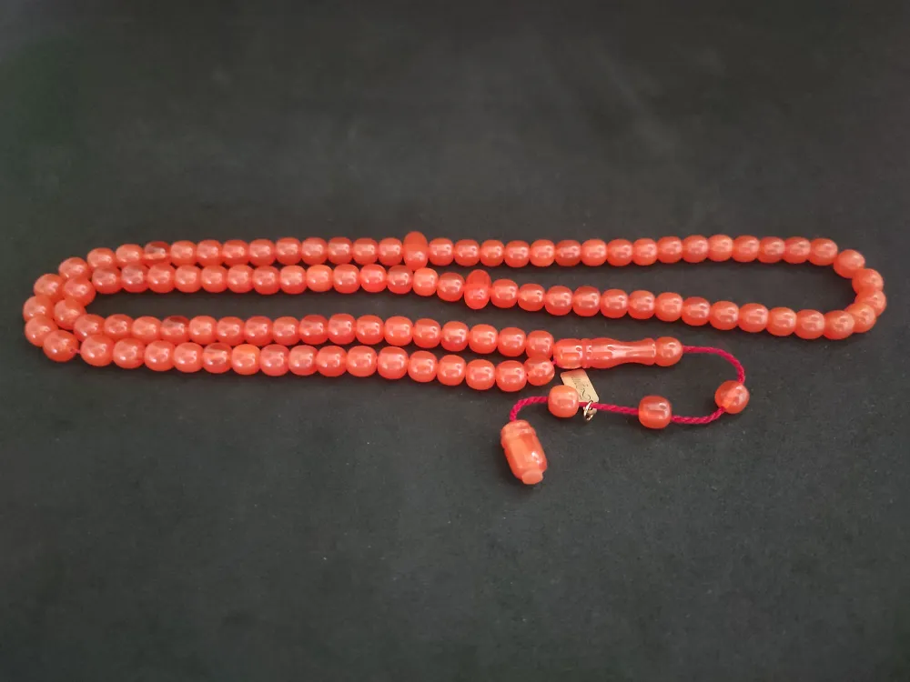 Zeyn Usta Eseri̇ Sıkma Kehri̇bar Namaz Tesbi̇hi̇ küçük resim 2