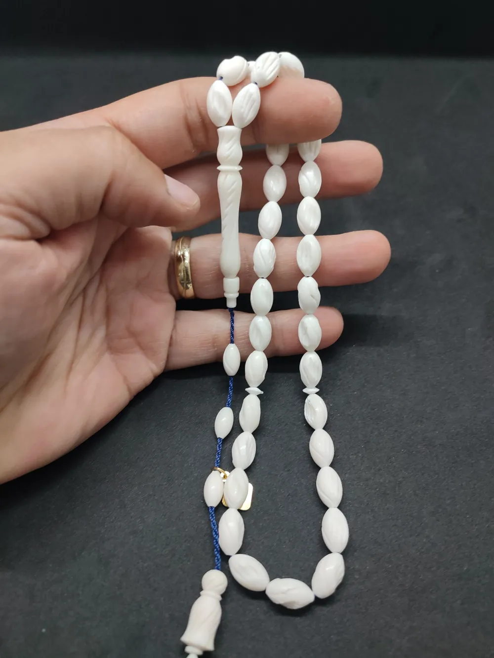 İskeçeli̇ Cemi̇l Usta Eseri̇ Kalemkar İşçi̇li̇kli̇  Deve Kemi̇ği̇ küçük resim 4