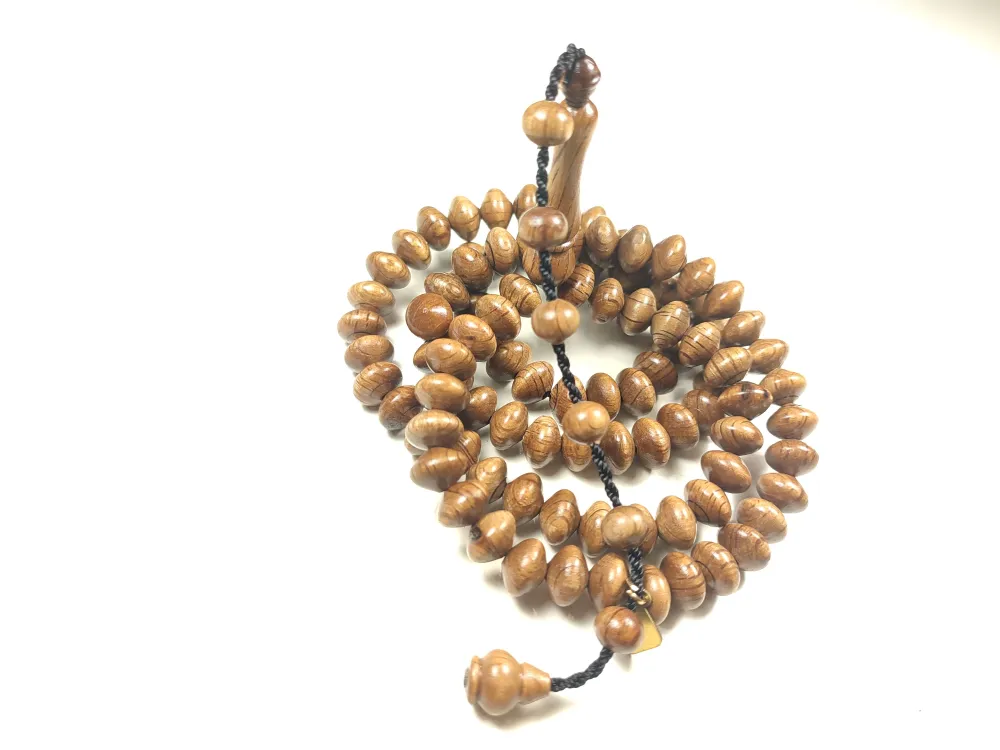 Hali̇l Hi̇lmi̇ Usta Eseri̇ İri̇ Boy Mango Ağacı Namaz Tesbi̇hi̇ küçük resim 3