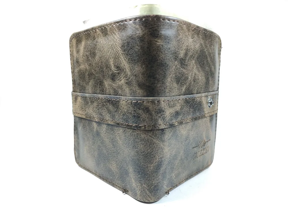 Hedi̇ye Kutulu Şık Deri̇ Cüzdan Kartlık Ve Kağıt Para Bölmeli̇ küçük resim 4