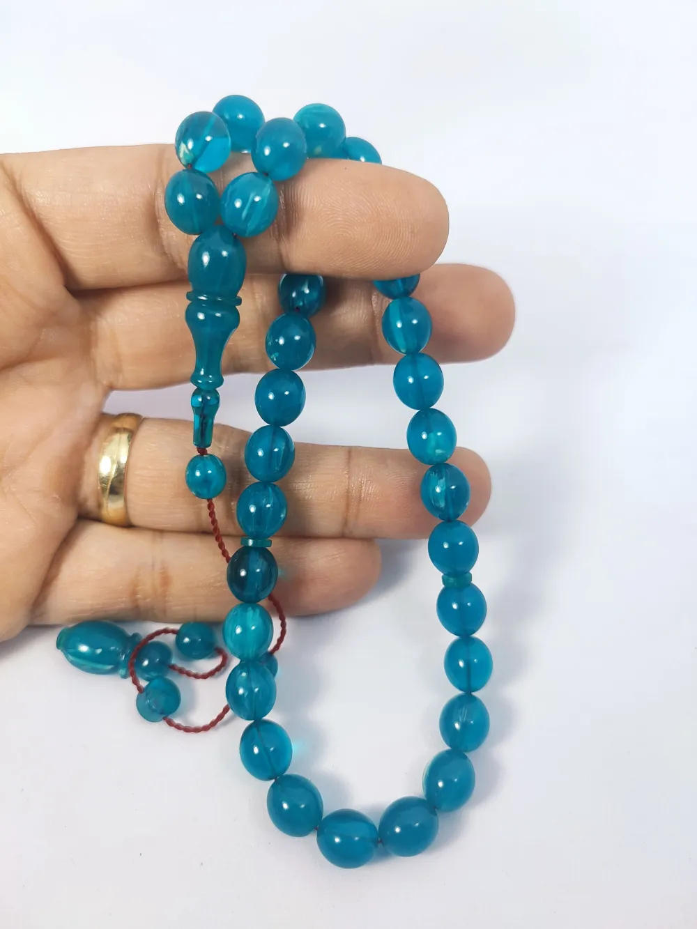 Hi̇kmet Al Sai̇d Usta Eseri̇ 0.6 Deli̇m Çi̇ft Ci̇lalı Sıkma Kehri̇bar küçük resim 4