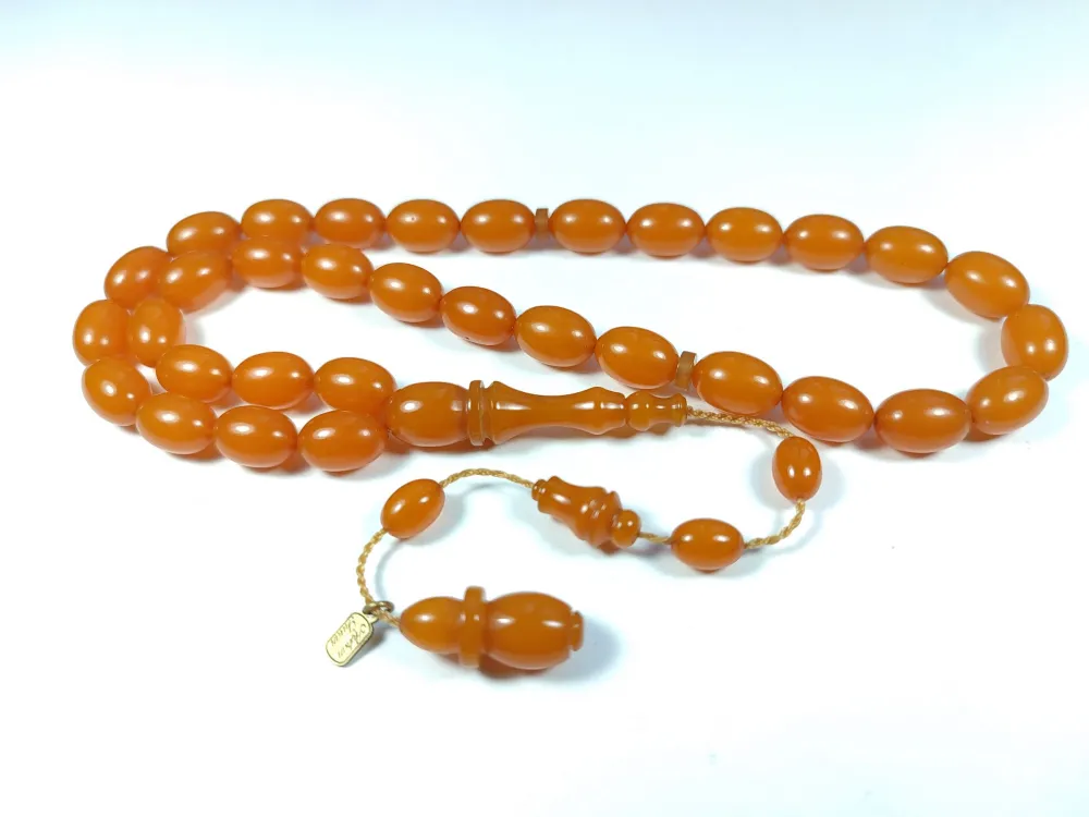 Ayhan Turan Usta İşi̇ İmzalı  Sıkma Kehri̇bar küçük resim 3