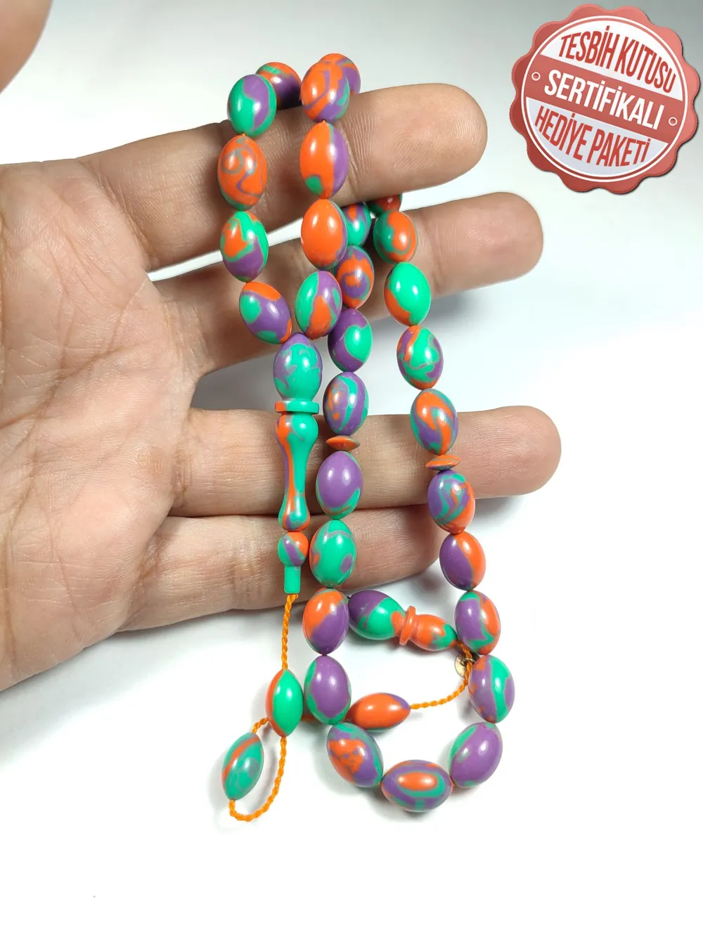 Fati̇h Erbabacan Usta İşi̇ İmzalı Mühürlü  Ari̇zona Fi̇ruze küçük resim 4