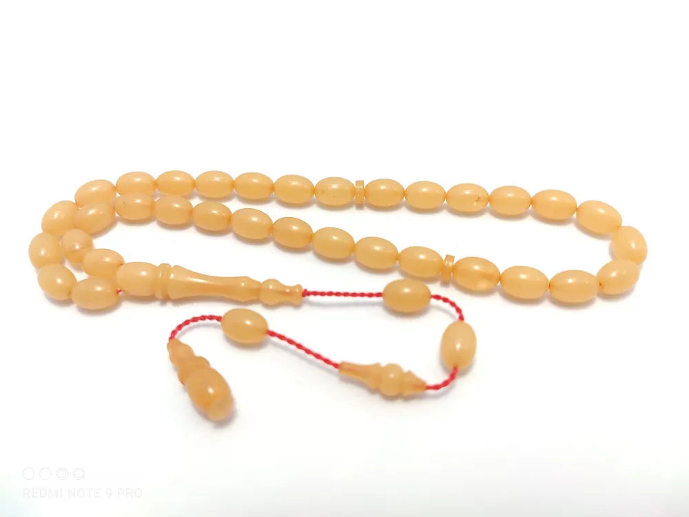 Darabacı Abdullah Usta Eseri̇ El Boy 3 Kat Ci̇lalı Sıkma Kehri̇bar küçük resim 2