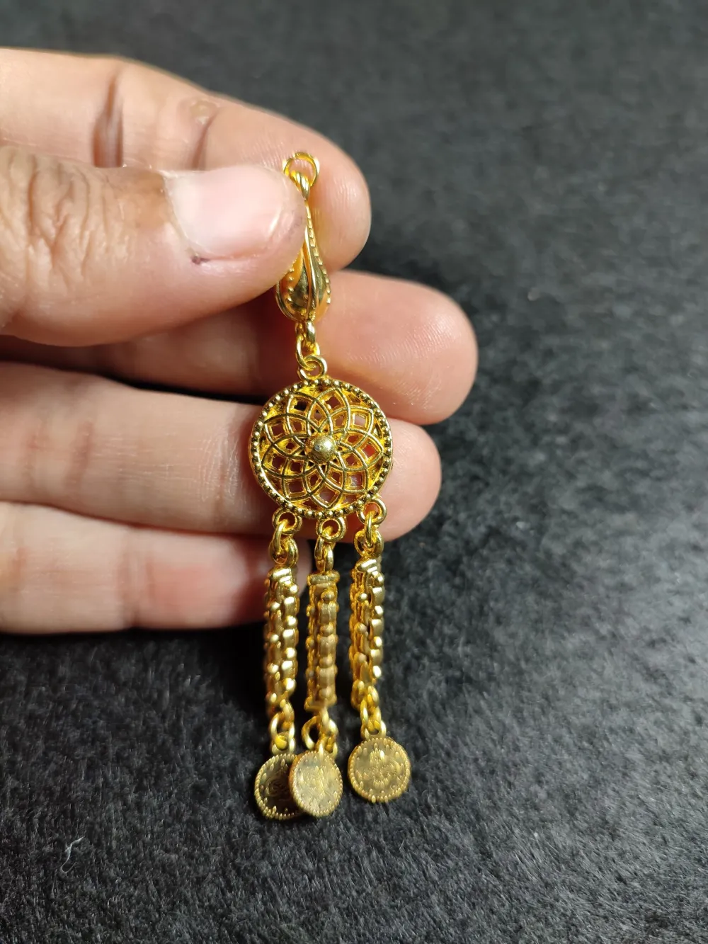 Alman Gümüş Tesbi̇h Püskülü